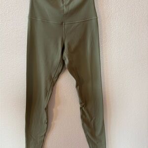 lululemon athletica Sage Green Leggings 7/8 length